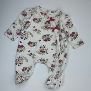 🧸3 for $19🧸 Laura and Ashley Coverall size 0-3 months flower prints